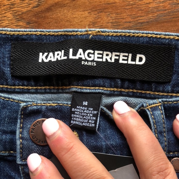 NWT Karl Lagerfeld jeans
